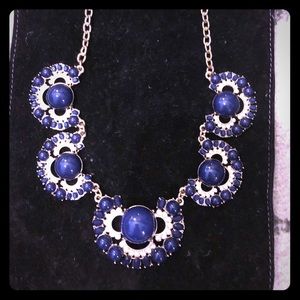 Blue, Gold necklace from Francesca’s
